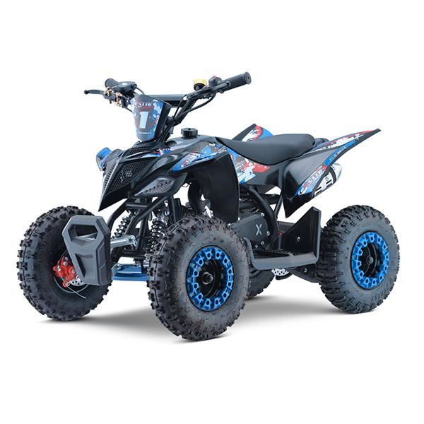 Excite 50cc Blue Kids 2023 Premium Mini Quad Bike