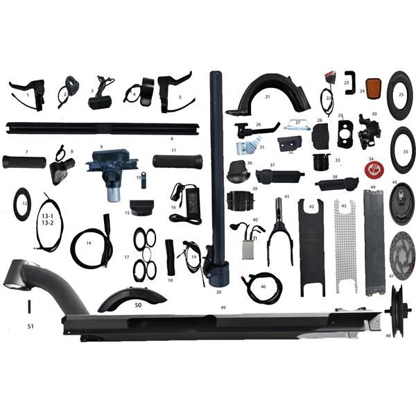 Gotrax H102 Electric Scooter Rear Mudguard Stem Attachment Hook