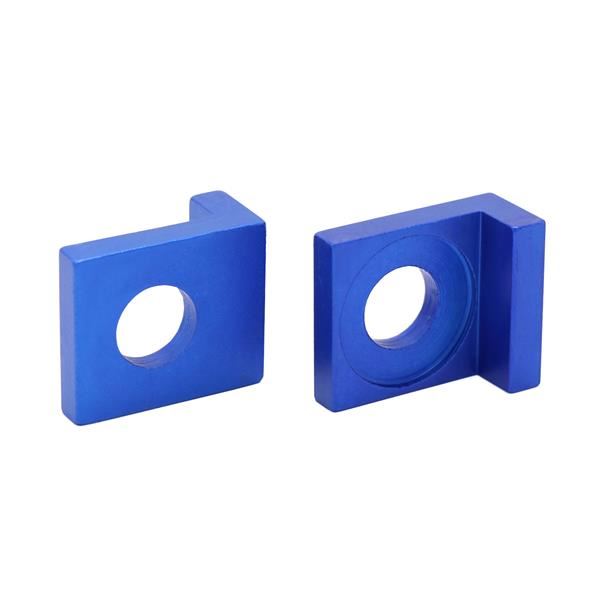 Pit Bike Chain Adjusters Blue