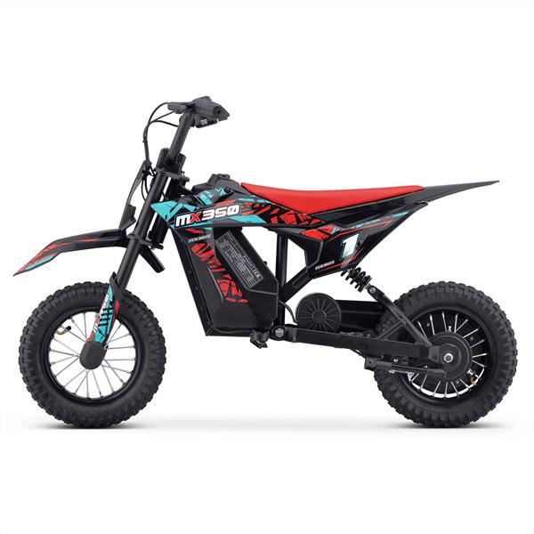 FunBikes MX350 Red Electric Kids Dirt Bike