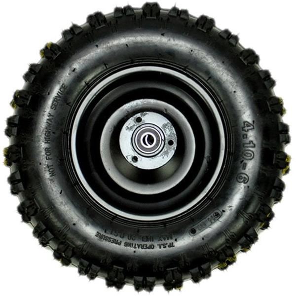 Funbikes 96 Big Wheel Petrol Mini Quad Blue Front Wheel