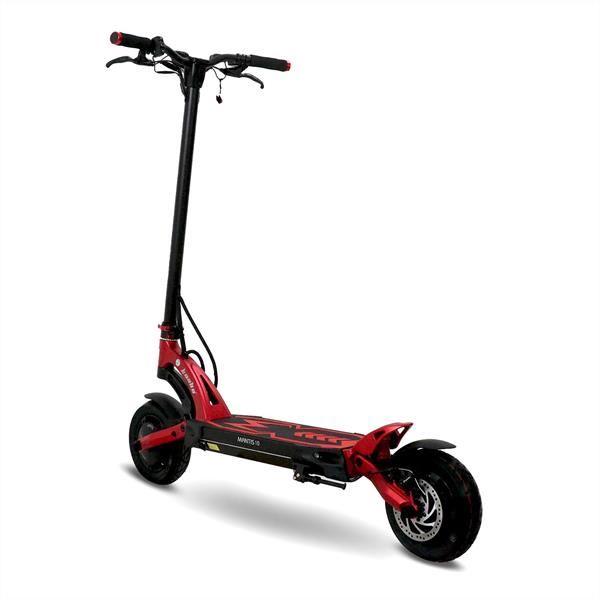 Kaabo Mantis 10 Lite 1000w 48v 13ah Red Twin Motor Electric Scooter IPX5