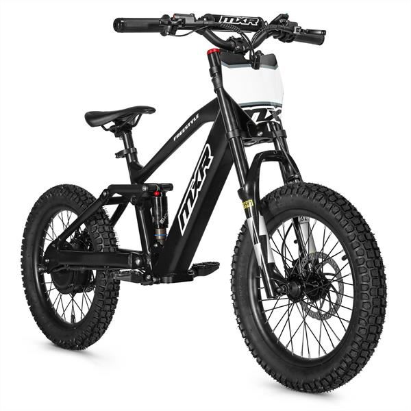 FunBikes MXR Freestyle 18 500w 36v Li 18/18 Black Electric MX Bike
