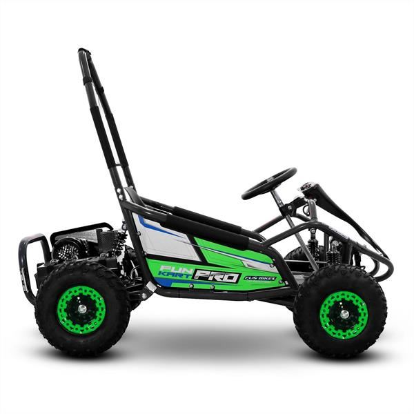 FunBikes Funkart Pro 1000w Green Kids Electric Go Kart