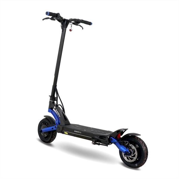 Kaabo Mantis 10 Lite 1000w 48v 13ah Blue Twin Motor Electric Scooter IPX5