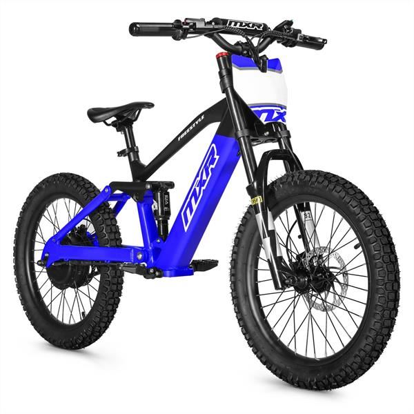 FunBikes MXR Freestyle 20 750w 36v Li 20/20 Blue Electric MX Bike