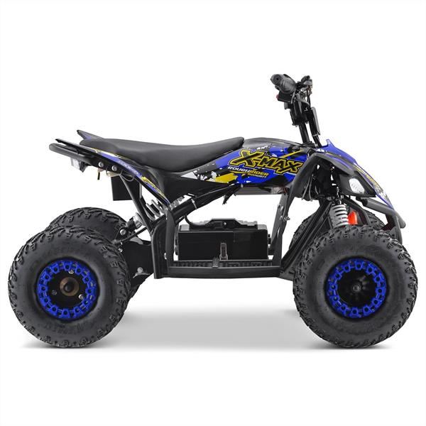 FunBikes X-Max Roughrider 1500w Lithium Electric Blue Junior Quad Bike