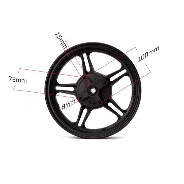 Pit Bike Supermoto 12 Black Mag Wheels KSR Style