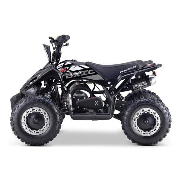 FunBikes Toxic 50cc White Kids Petrol Mini Quad Bike