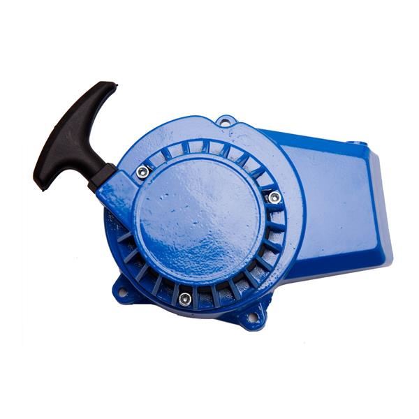 Mini Moto, Quad, Motard, Dirt Bike BLUE Alloy Pull Start NON Easy 