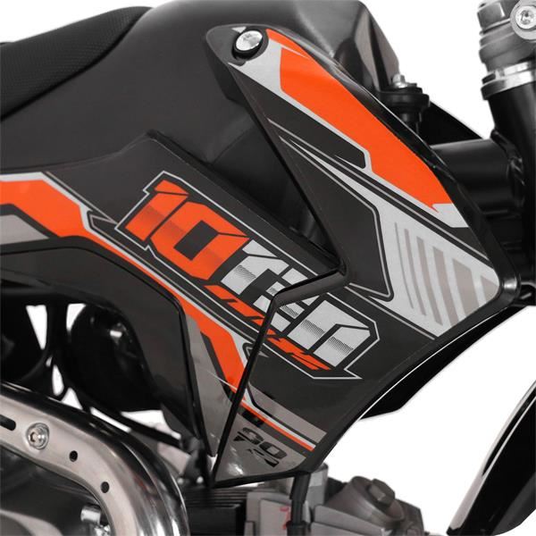 10Ten 90R 90cc Motorbike 62cm Semi-Automatic Mini Supermoto Pit Bike