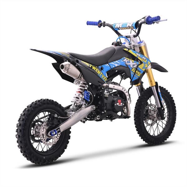 M2R Racing KXF125 120cc 14/12 76cm Black Blue Pit Bike