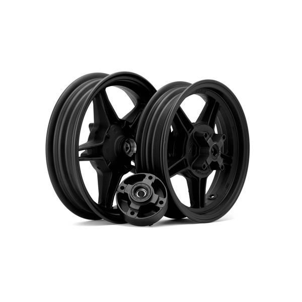 Pit Bike Supermoto 12 Black Mag Wheels KSR Style