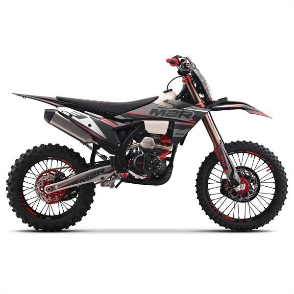 M2R RS-R 300 279cc 21/18 94cm Black/Grey Motocross Dirt Bike
