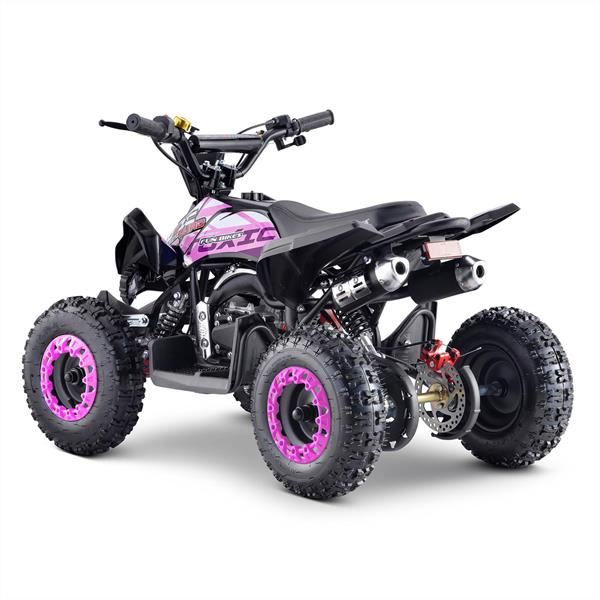 FunBikes Toxic 50cc Pink Kids Petrol Mini Quad Bike