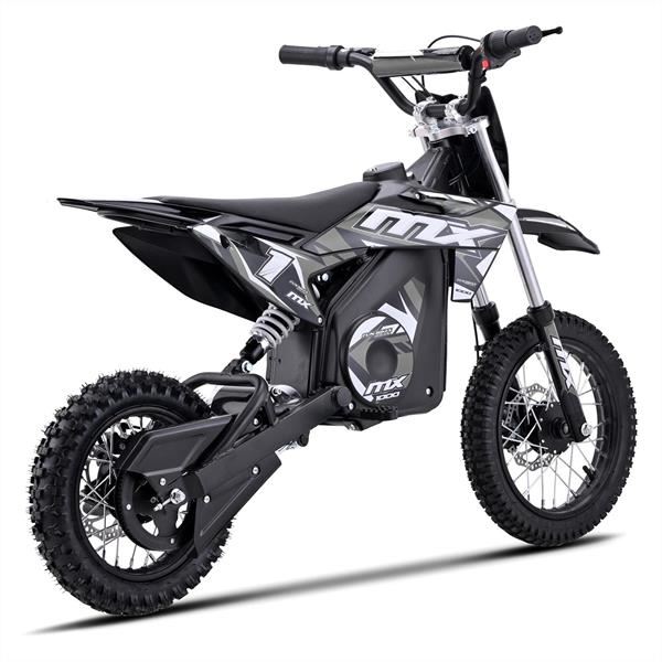 FunBikes MX1000w Grey Kids Electric Dirt Bike