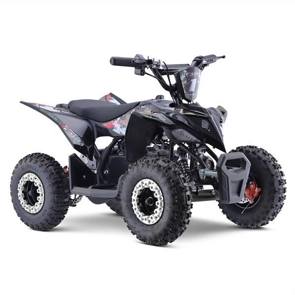 Excite 1000w Grey Kids 2023 Premium Electric Mini Quad Bike 