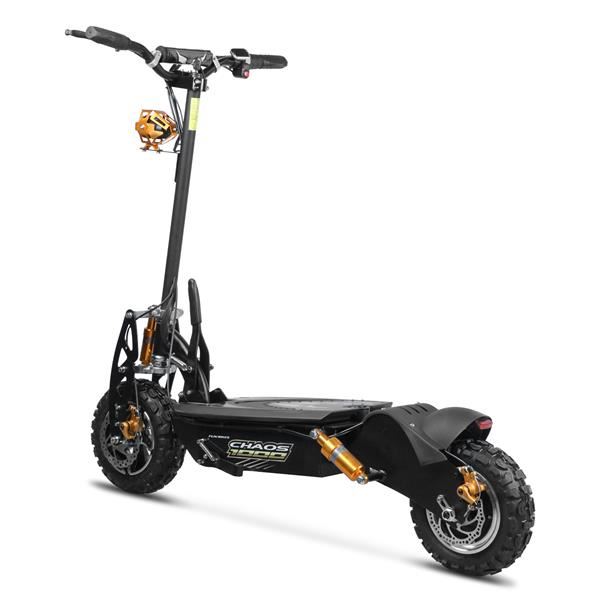 Chaos 1000w 48v SLA Hub Drive Black Off Road Electric Scooter