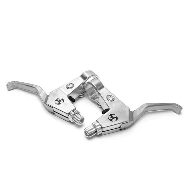 Mini Moto, Motard, Dirt Bike Metal Brake Levers Silver