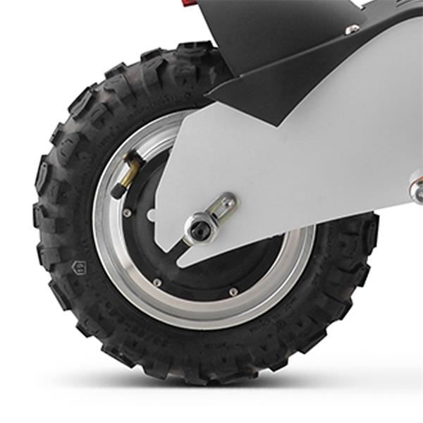 Chaos 48v 1600w Hub Drive Off Road White Adult Electric Scooter