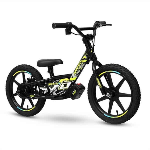 Amped A16 180w 18v 5.2ah Li Black Kids Electric Balance Bike