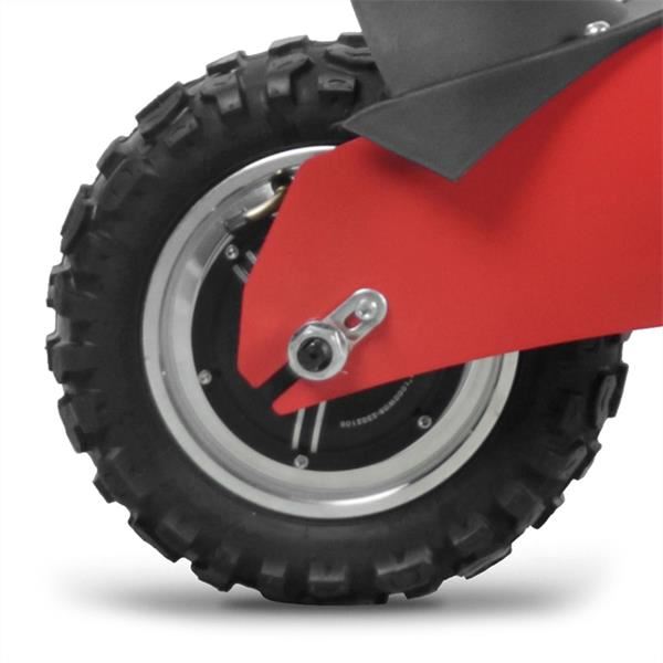 Chaos 1000w 48v SLA Hub Drive Red Off Road Electric Scooter