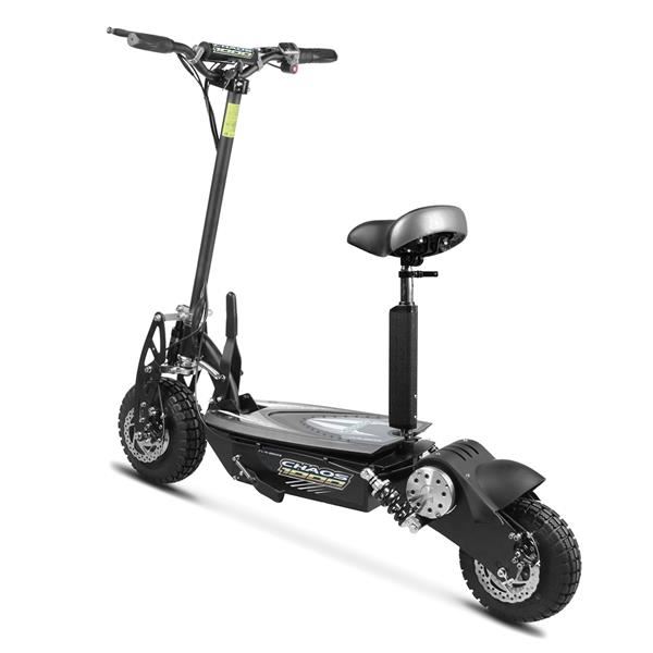 Chaos 1000w 48v SLA Electric Scooter Black [IP54]