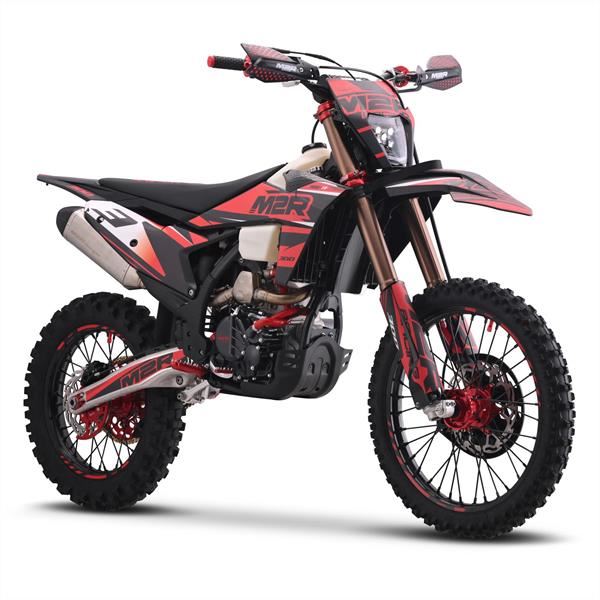 M2R RS-R 300 279cc 21/18 94cm Black/Red Motocross Dirt Bike
