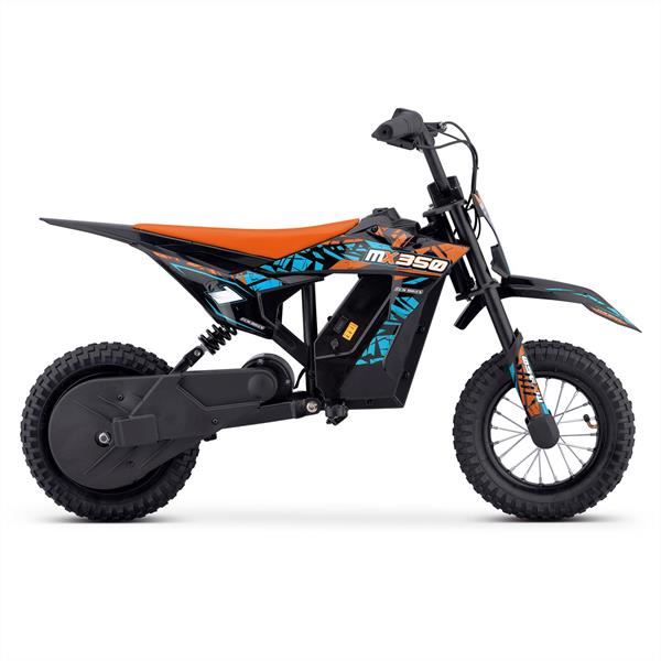 FunBikes MX350 Orange Electric Kids Dirt Bike
