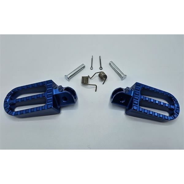 CNC Pit Bike Foot Pegs Black