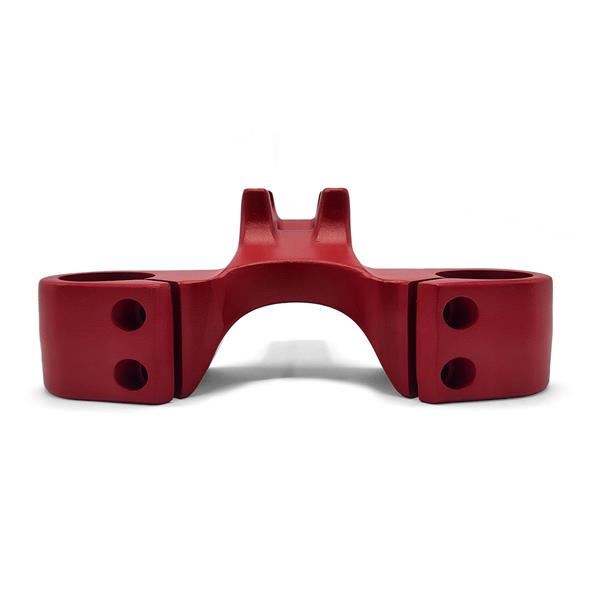 ZERO 11X 72v 3200w Electric Scooter Red Upper Handlebar Clamp