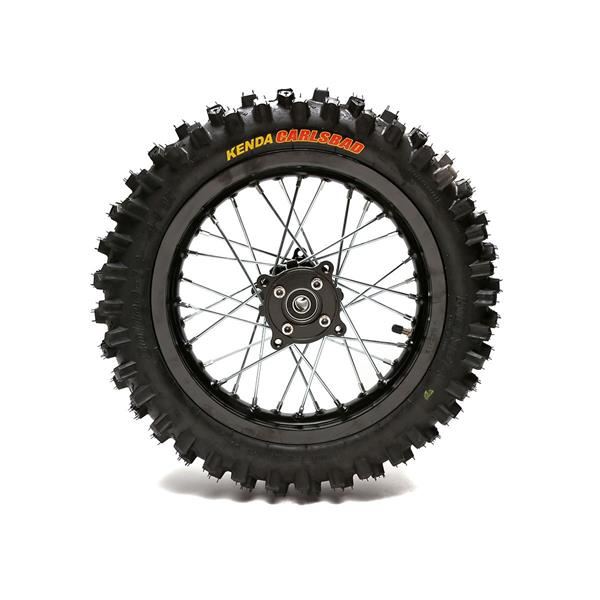 Pit Bike Black CNC Wheels Kenda Tyres SDG Hub 14 12