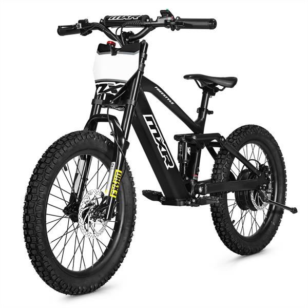FunBikes MXR Freestyle 20 750w 36v Li 20/20 Black Electric MX Bike