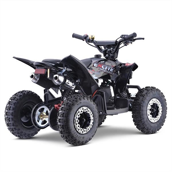 Excite 50cc Grey Kids 2023 Premium Mini Quad Bike