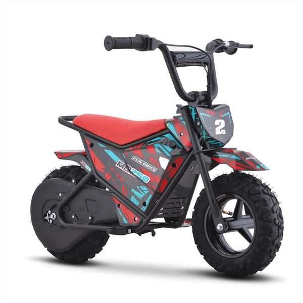 FunBikes MB250 43cm Motorbike 250w Red Electric Kids Monkey Bike