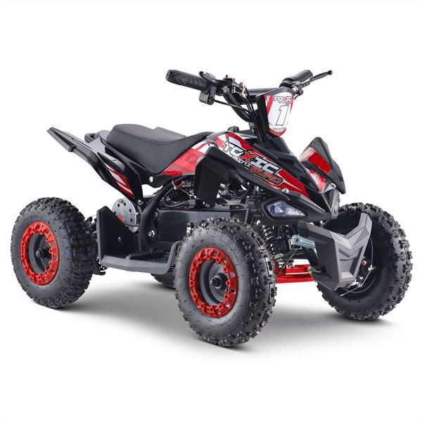 FunBikes Toxic 800w Black Red Kids Electric Mini Quad Bike