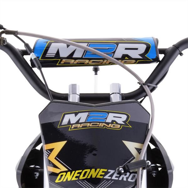 M2R Racing KX110F 110cc 14/12 76cm Blue Semi-Automatic Pit Bike 2025 Model