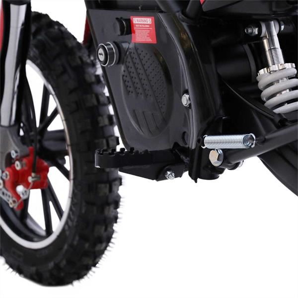 FunBikes MXR 790w Lithium Electric Motorbike 61cm Red/Black Kids Dirt Bike