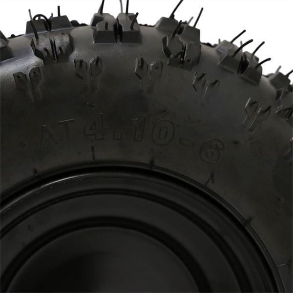 FunBikes Toxic Electric Mini Quad V2 Black Front Wheel