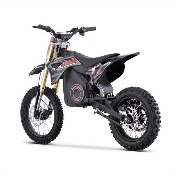 FunBikes MXR 1600w 48v Lithium Electric Motorbike 14/12 68cm Grey Kids Dirt Bike
