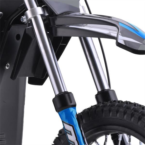 FunBikes MX1000 1000w 36v 7.8ah 12/10 62cm Lithium Blue Electric Kids Dirt Bike