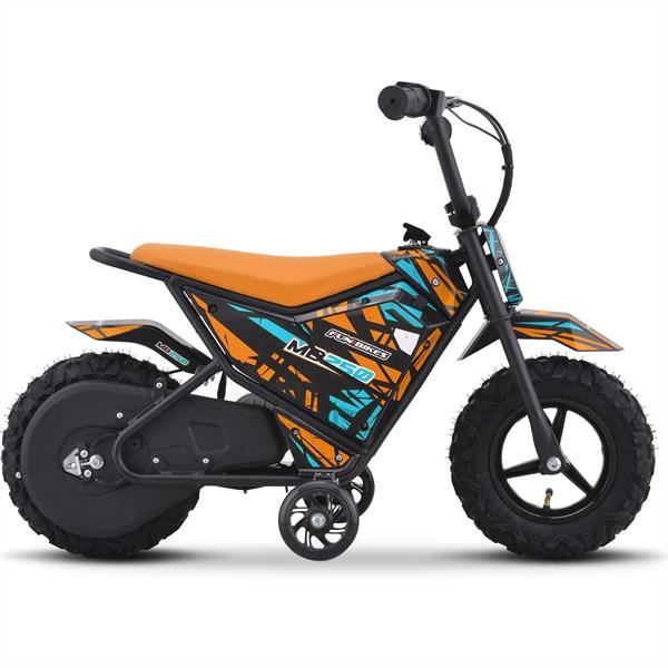 FunBikes MB250 43cm Motorbike 250w Orange Electric Kids Monkey Bike