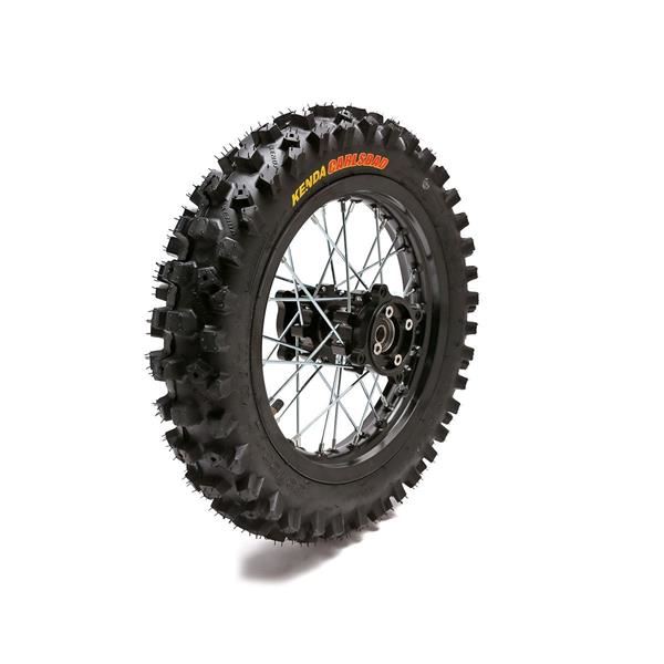 Pit Bike Black CNC Wheels Kenda Tyres SDG Hub 14 12