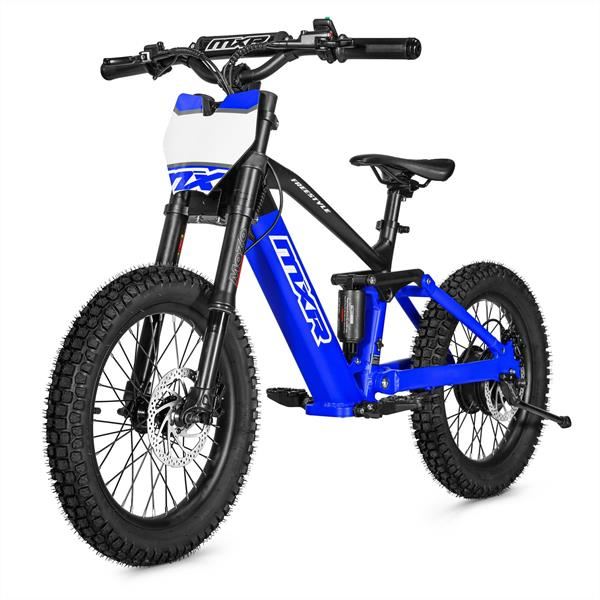 FunBikes MXR Freestyle 18 350w 36v Li 18/18 Blue Electric MX Bike