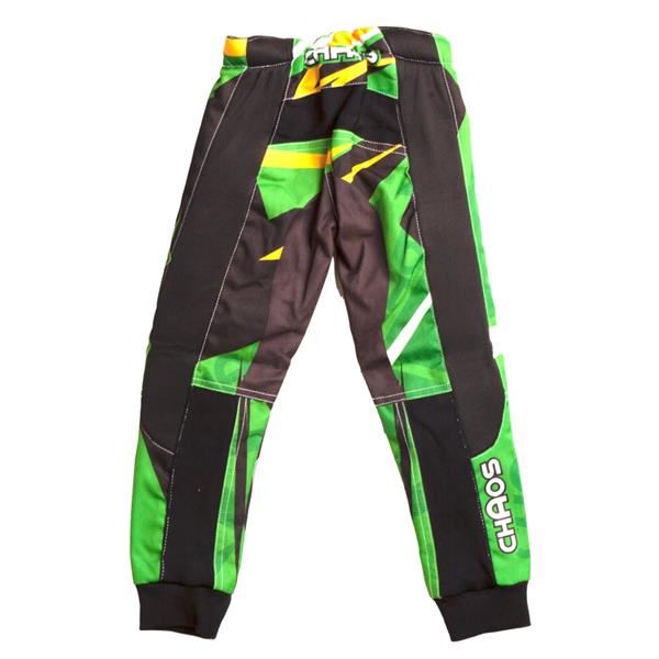 Chaos Kids Off Road Motocross Trouser Green 
