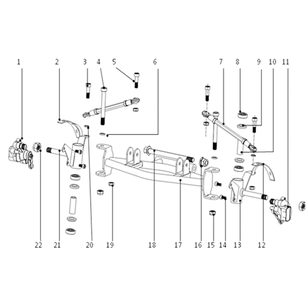 Funbikes Toxic Electric Mini Quad Version 2 Front Right Brake Caliper