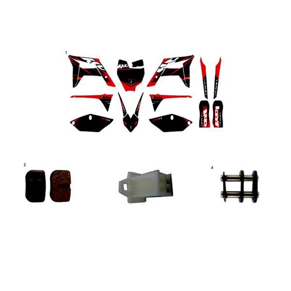 FunBikes MXR 60 Mini Dirt Bike T8F Chain Split Link