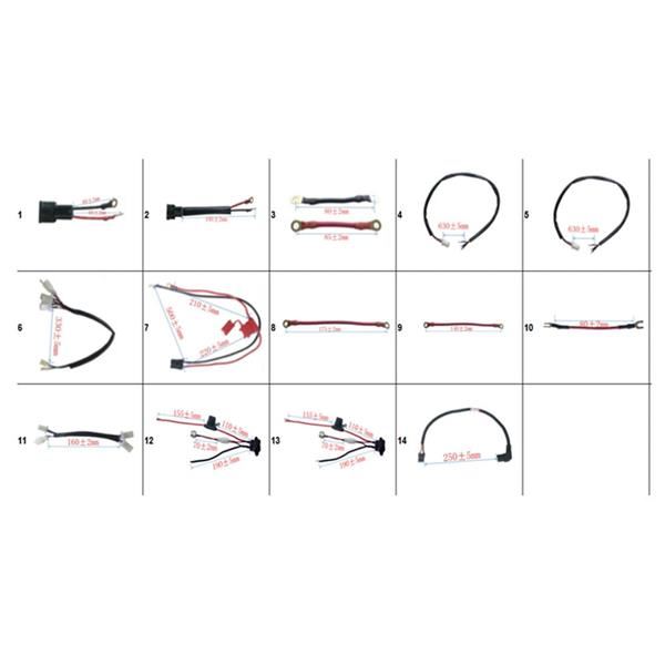 FunBikes Ranger 800w Mini Quad V2 Fuse Box Connect Wiring Assy EQ6L