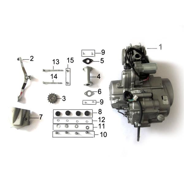 Pentora 125cc Quad Bike Front Sprocket 428P 14T