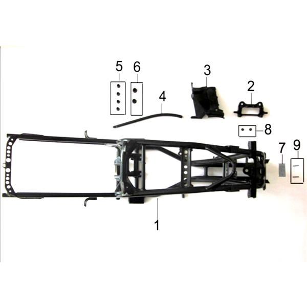 Pentora 150cc Quad Bike Upper Frame Bracket